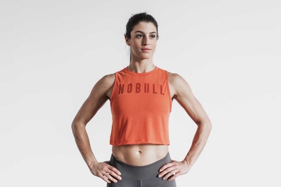nobull_e383ace38387e382a3e383bce382b9_e3839ee38383e382b9e383abe382bfe383b3e382af_e6988ee3828be38184e889b2_e38386e383a9.jpg Nobull レディース マッスルタンク (明るい色) テラ - 画像 (1)