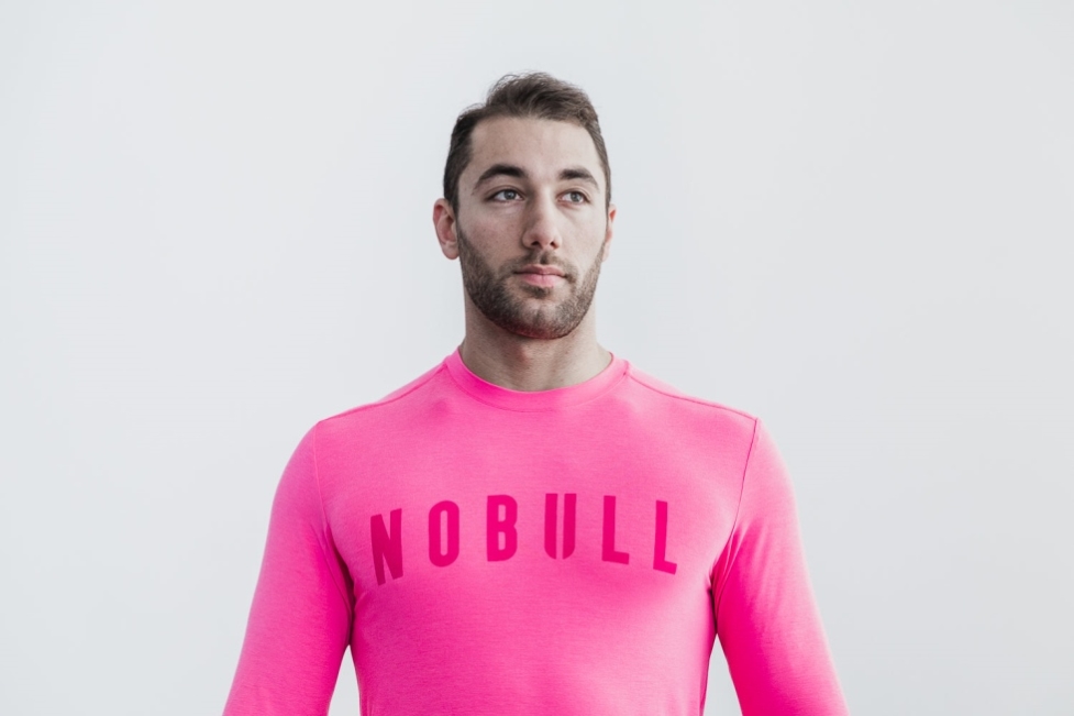 nobulle383a1e383b3e382bae995b7e8a296te382b7e383a3e38384efbc88e3838de382aae383b3efbc89e38394e383b3e382af.jpg Nobullメンズ長袖Tシャツ(ネオン)ピンク - 画像 (1)