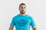 ノブル メンズ ウォダパルーザ Tシャツ ブルー - 画像 (3)
