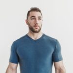 ノブル メンズ Vネック Tシャツ ディープ