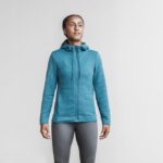 ノブル レディース キルティング ジップアップ ジャケット スチール