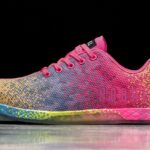 ノブル レディース トレーナー ネオンピンク グリッチ
