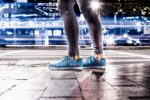 ノブル レディース トレーナー ブルー リニア - 画像 (5)
