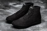 ノブル レディース ハイトップ キャンバス トレーナー ブラック - 画像 (4)