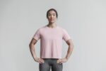 ノブル レディース ライトウェイト ボクシー Tシャツ ダスティ