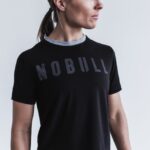 ノブルウィメンズボクシーティーブラック.