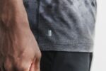 ノブルメンズTシャツ（ディップダイ）ホワイト＆ブラック - 画像 (2)