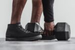 ノーブル メンズ キャンバス ミッド トレーナー ブラック - 画像 (2)