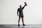 ノーブル メンズ キャンバス ミッド トレーナー ブラック - 画像 (8)