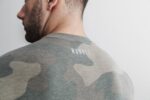 ノーブル メンズ クロスフィット ノースリーブ Tシャツ (迷彩) アーミー - 画像 (2)