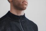 ノーブル メンズ ツイル ジップアップ ジャケット ディープ - 画像 (2)