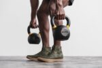 ノーブル メンズ ハイトップ キャンバス トレーナー ダーク フォレスト カモ - 画像 (2)