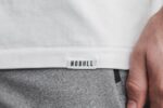 ノーブル メンズ ヘビーウェイト ポケット Tシャツ ホワイト - 画像 (3)