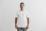 ノーブル メンズ ヘビーウェイト ポケット Tシャツ ホワイト