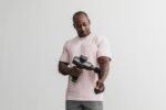 ノーブル メンズ ヘビーウェイト ポケット Tシャツ ダスティ - 画像 (3)