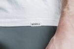 ノーブル メンズ ライトウェイト ノースリーブ Tシャツ ホワイト - 画像 (3)