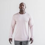 ノーブル メンズ ライトウェイト ロングスリーブ Tシャツ ダスティ
