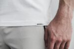 ノーブル メンズ ライトウェイト Tシャツ ホワイト - 画像 (3)