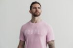 ノーブル メンズ Tシャツ (マイアミ) ピンク - 画像 (2)