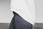 ノーブル レディース キルティング クルー プルオーバー ホワイト - 画像 (3)