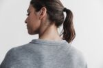 ノーブル レディース クルー スウェットシャツ グレー - 画像 (3)