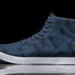 ノーブル レディース ハイトップ キャンバス トレーナー ネイビー