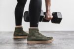 ノーブル レディース ハイトップ キャンバス トレーナー ダーク フォレスト カモ - 画像 (7)