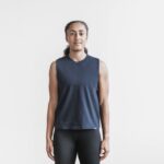 ノーブル レディース ヘビーウェイト ノースリーブ Tシャツ インク