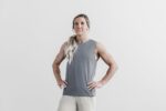ノーブル レディース ライトウェイト ノースリーブ Tシャツ ダーク