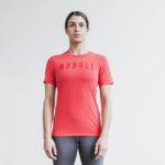 ノーブル レディース Tシャツ レッド