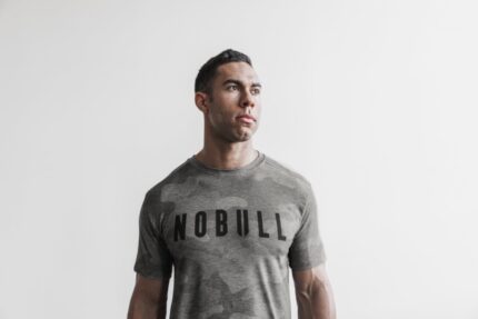 ノーブルメンズTシャツ（迷彩）グレー