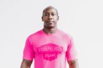 Nobull メンズ ウォダパルーザ Tシャツ ピンク