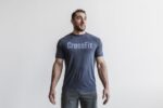 Nobull メンズ クロスフィット Tシャツ ネイビー
