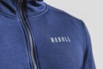 Nobull メンズ パフォーマンス ジップアップ パーカー ディープネイビー - 画像 (3)