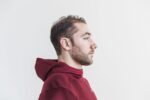 Nobull メンズ パフォーマンス プルオーバー パーカー ディープワイン - 画像 (3)