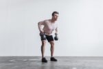 Nobull メンズ ヘビーウェイト ロングスリーブ ポケット Tシャツ ダスティ