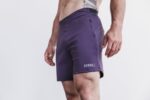 Nobull メンズ ライトウェイト ショート 7インチ ダークパープル