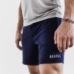 Nobull メンズ ライトウェイト ショートパンツ 7インチ ネイビー