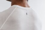 Nobull メンズ ライトウェイト テクスチャード ロングスリーブ Tシャツ (迷彩) ホワイト - 画像 (3)