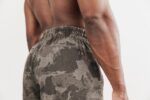 Nobull メンズ ライトウェイト ニット ショートパンツ 7" (コンチネンタル カモ) ロック - 画像 (2)