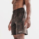 Nobull メンズ ライトウェイト ニット ショートパンツ 9" (コンチネンタル カモ) エスプレッソ