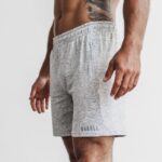 Nobull メンズ ライトウェイト ニット ショートパンツ 7インチ ホワイト