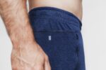 Nobull メンズ ライトウェイト ニット ショートパンツ 7インチ ネイビー - 画像 (3)