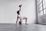 Nobull メンズ ライトウェイト ニット ショートパンツ 7" (迷彩) ホワイト - 画像 (3)