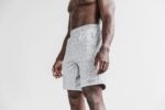 Nobull メンズ ライトウェイト ニット ショートパンツ 9インチ ホワイト