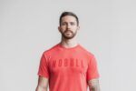 Nobull メンズ Tシャツ (オールラブ) レッド
