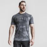 Nobull メンズ Tシャツ (カモ) チャコール