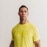 Nobull メンズ Tシャツ (ネオン) イエロー