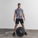 Nobull メンズ Tシャツ（タイダイ） ホワイト＆ブラック