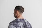 Nobull メンズ Tシャツ（タイダイ） ホワイト＆ブラック - 画像 (3)
